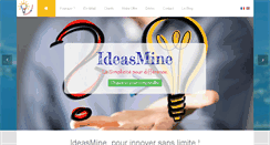 Desktop Screenshot of ideasmine.net